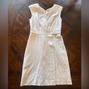 Trina Turk Cream Sleeveless Midi Dress